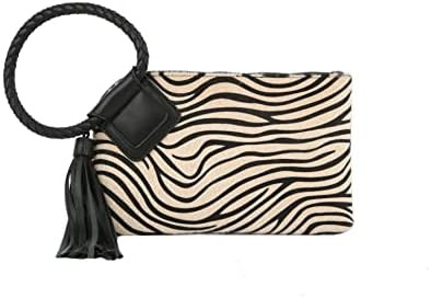 Womens Clutch Purse Wristlet Wallet Evening w/Hand Strap Casual Formal Vegan Leather - Metro Muse | Amazon (US)