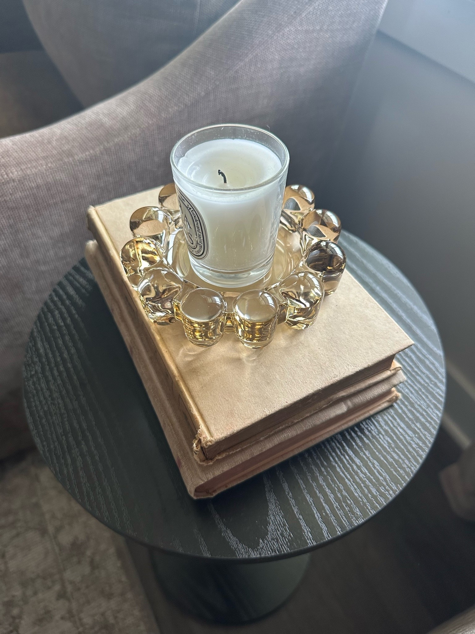 Viral glass bubble candle holder



Home decor, home finds