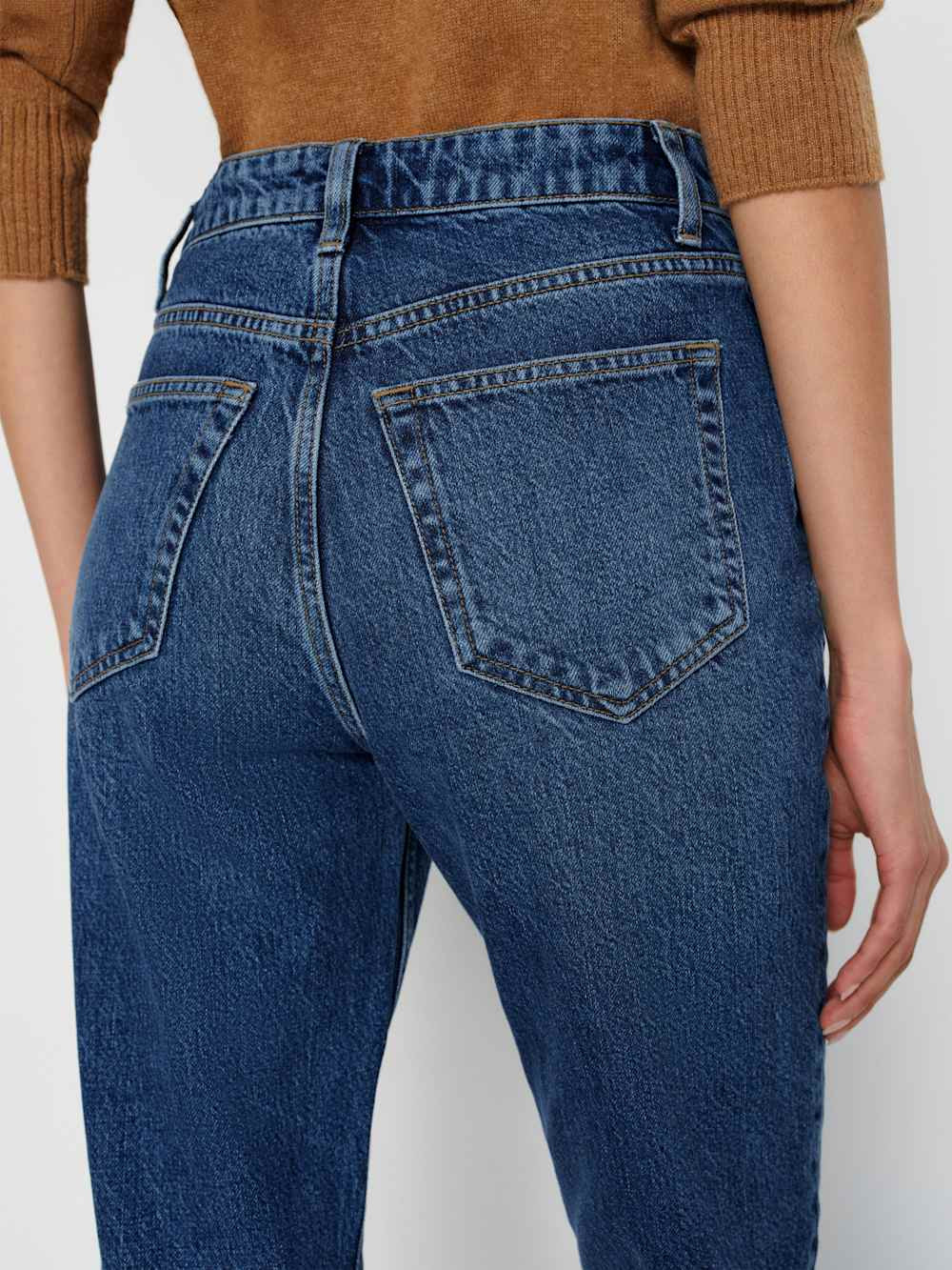 Cynthia High Rise Straight Jeans | Reformation (Global)