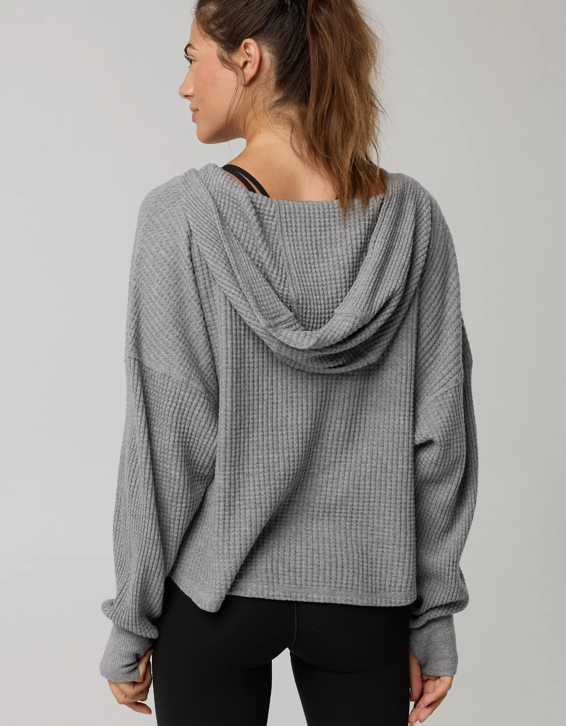 OFFLINE By Aerie Wow! Waffle Hoodie | Aerie