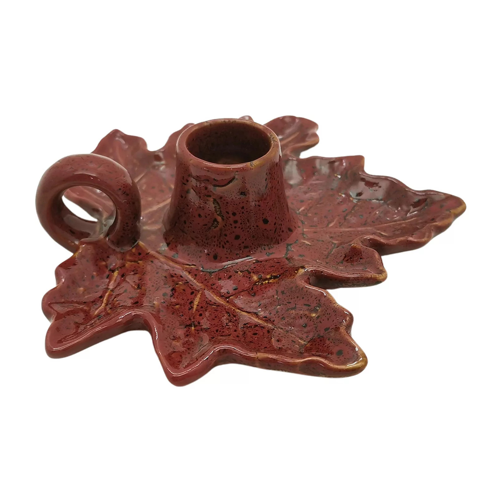 Celebrate Together™ Fall Leaf Ceramic Taper Candleholder | Kohl's