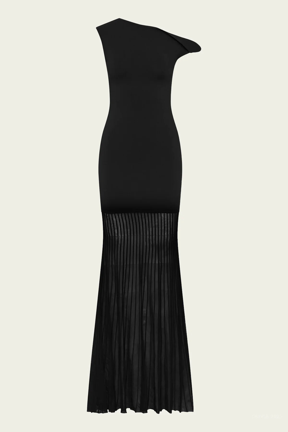 Indigo Twist Dress in Black - 1 | Shop Olivia