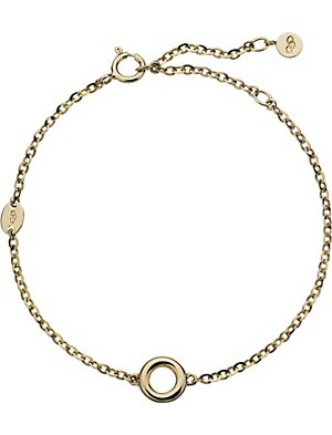 links of london sweetie essence 18ct gold-plated bracelet | Selfridges