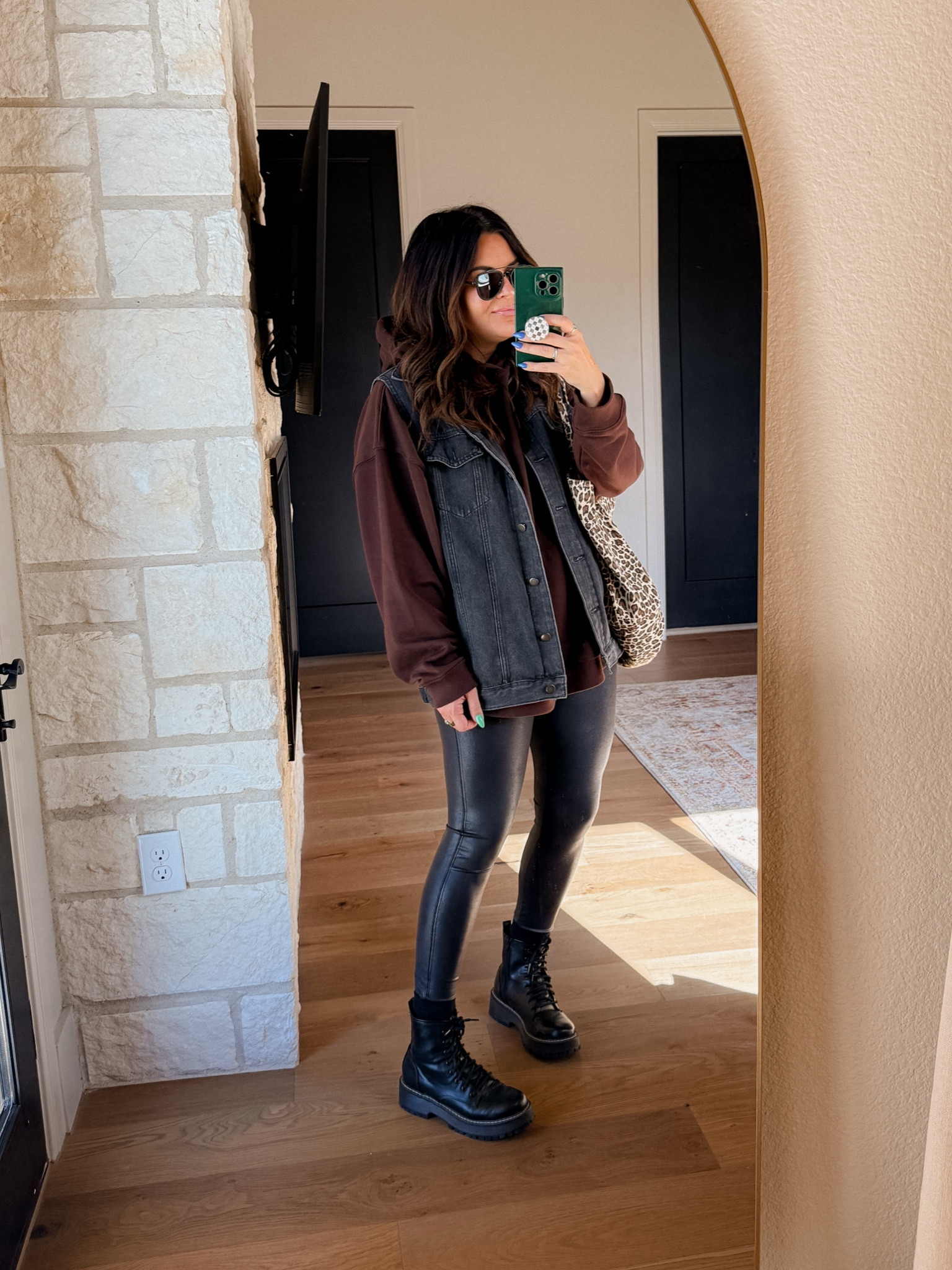 Cutie Walmart outfit!
Oversized men’s hoodie: XXL
Faux Leather Leggings: Medium (size down)
Black Denim: XL
Combat Boots: TTS


#LTKMidsize #LTKFindsUnder50 #LTKStyleTip