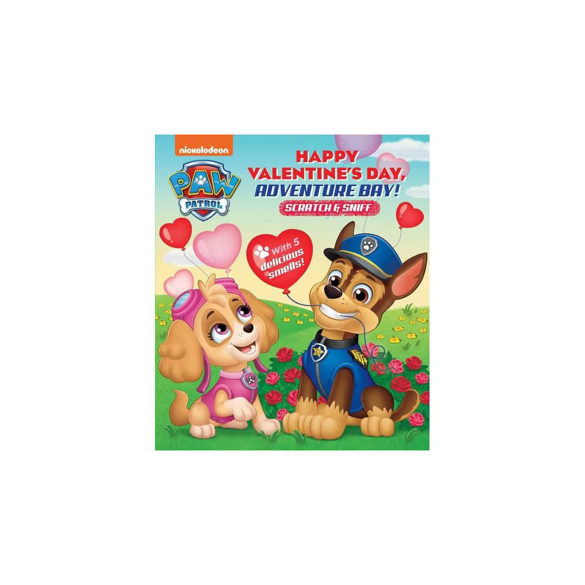 Nickelodeon Paw Patrol: Happy Valentine's Day, Adventure Bay! - (Scratch and Sniff) (Board Book) | Target
