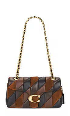 Coach Patchwork Tabby Shoulder Bag 26 in Maple Shadow Brown from Revolve.com | Revolve Clothing (Global)