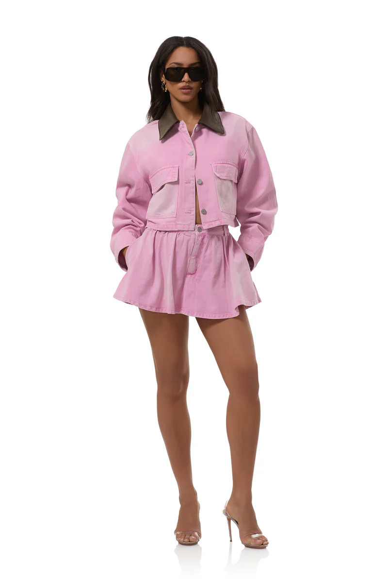 Tanner Jacket - Soft Pink Wash | ShopAFRM