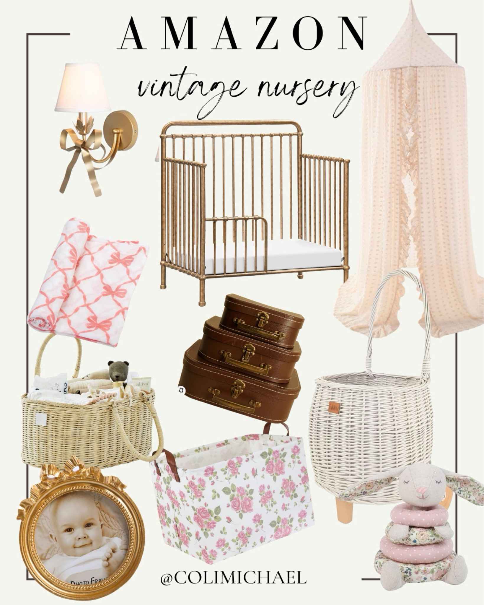 Amazon vintage nursery finds!! 🎀

#LTKbaby #LTKfamily #LTKkids
