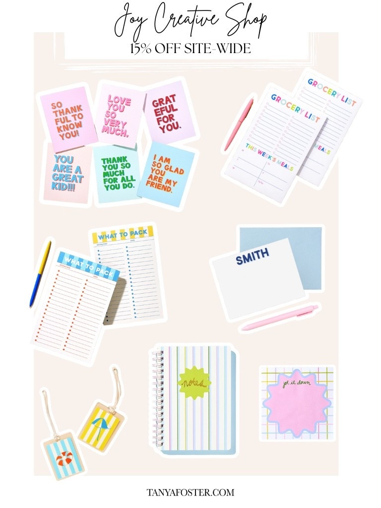 Joy Creative Shop stationary and gifting favorites now 15% off!

#LTKSaleAlert #LTKHome