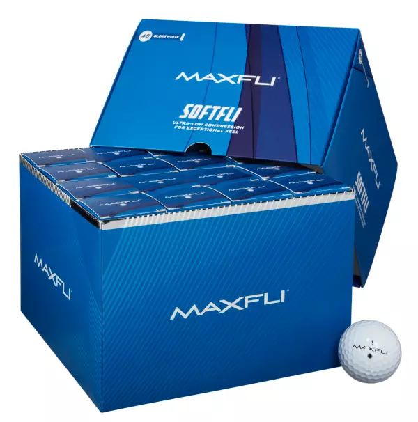 Maxfli 2023 Softfli Golf Balls - 48 Pack | Dick's Sporting Goods