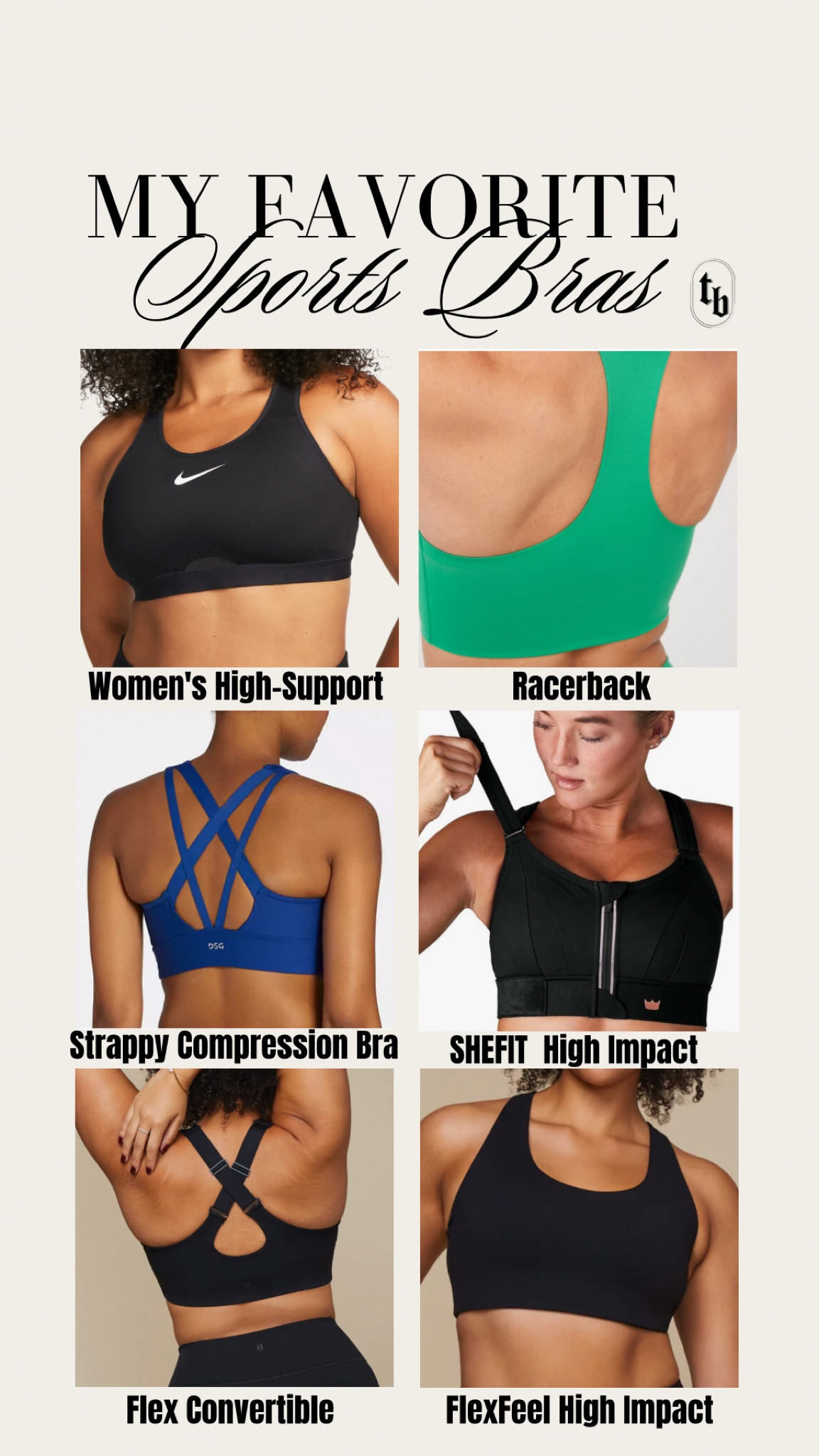My favorite sports bras 

Hight support | full coverage | SHEFIT


#LTKFitness #LTKPlusSize #LTKMidsize