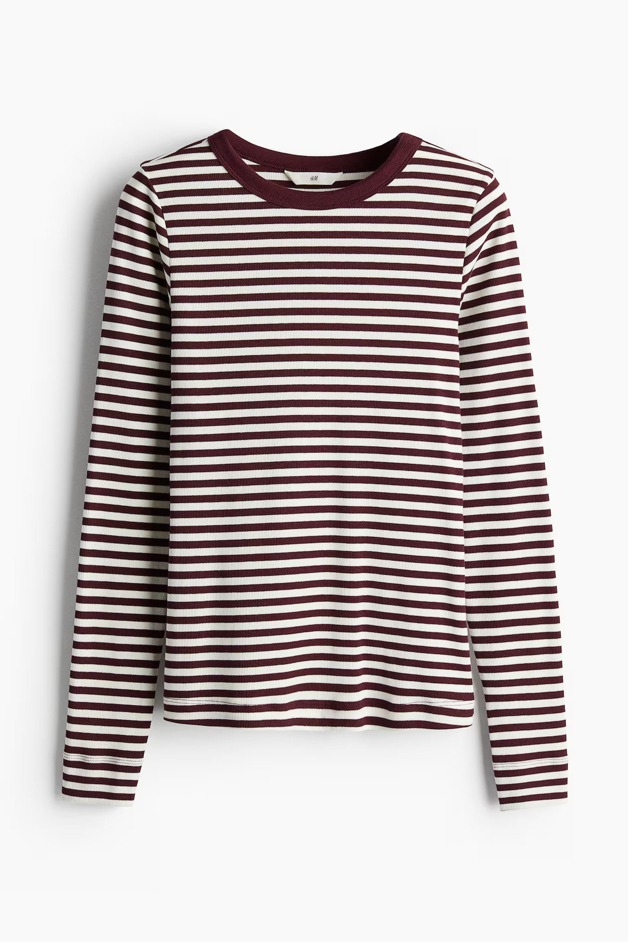Ribbed jersey top | H&M (UK, MY, IN, SG, PH, TW, HK)