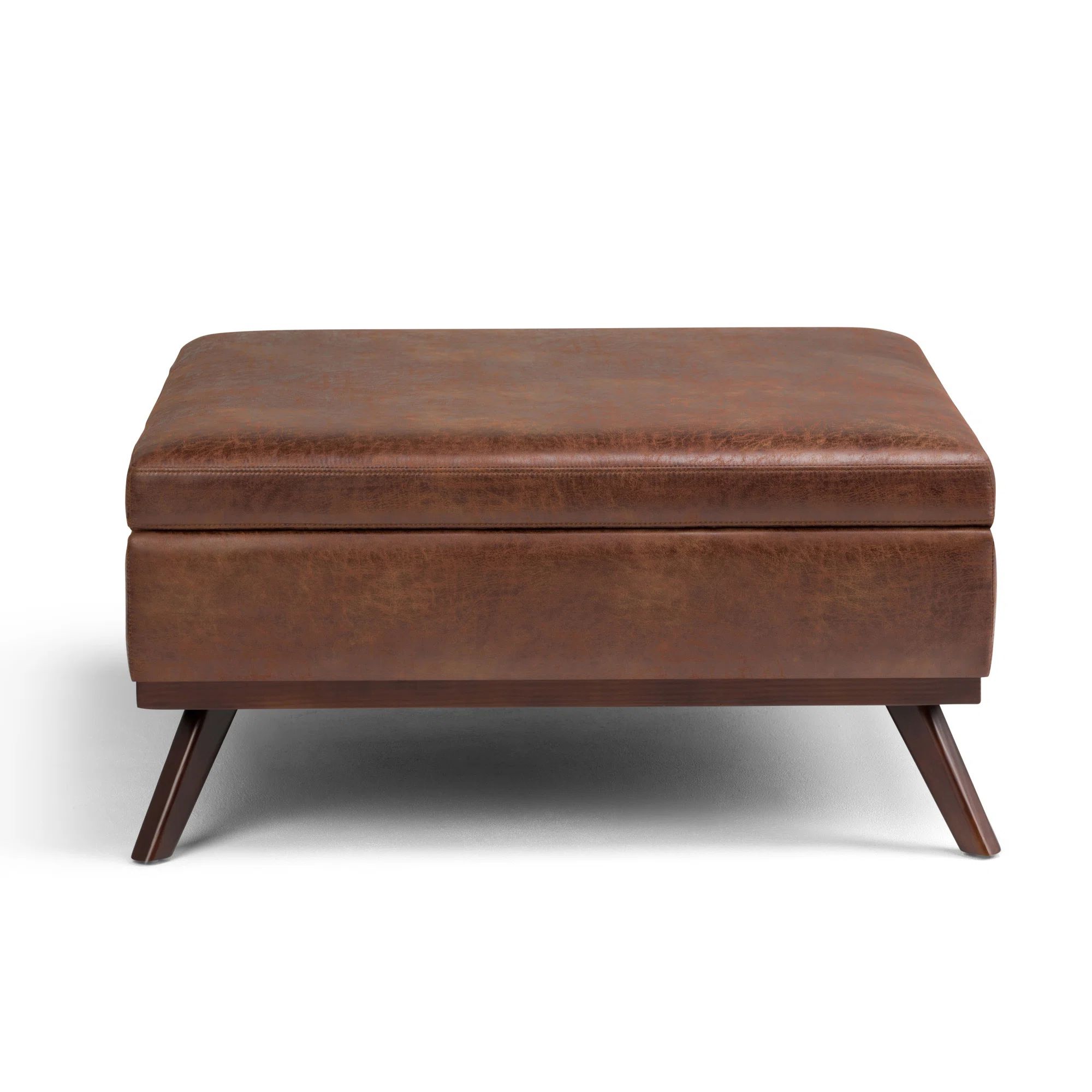 Owen Faux Leather Ottoman | Wayfair North America