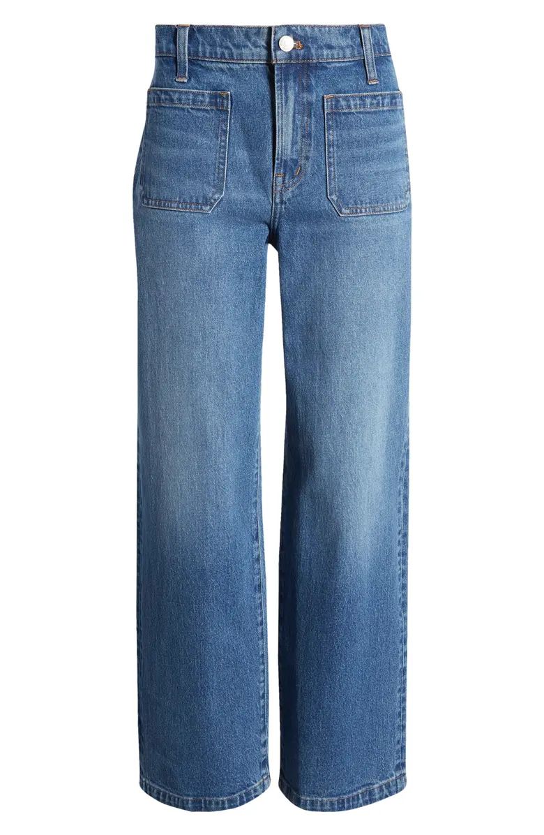 Madewell The Perfect Vintage Patch Pocket Wide Leg Jeans | Nordstrom | Nordstrom