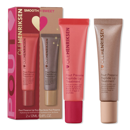 Smooth + Sweet Pout Preserve Peptide Lip Duo | Ulta