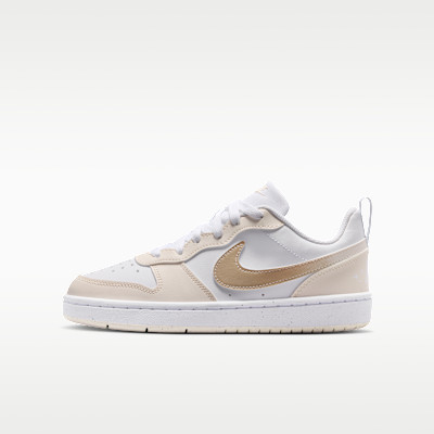 Nike Court Borough Low Big Kids' Shoes in Black | IR0566-001 | Nike (US)