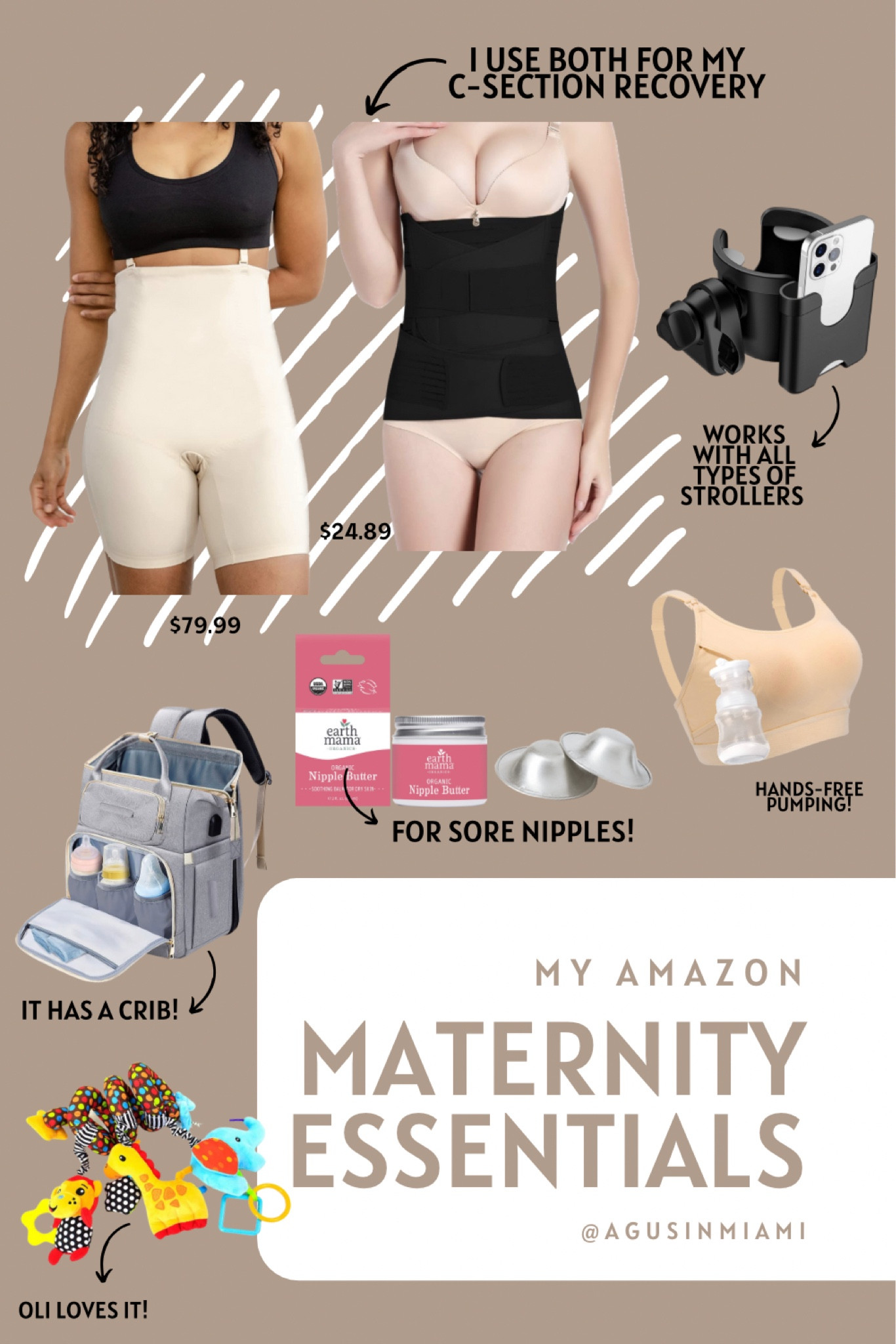 Here are some of the Maternity Essentials I swear by and have become, well, “essentials” in my everyday!

Motif Girdle: size L for the start of postpartum (now i could definitely use an M)

Hip Mall Belly Band Wrap: size M/L

Hands Free Pumping Bra: Size L


#maternity #amazonfinds #newmom