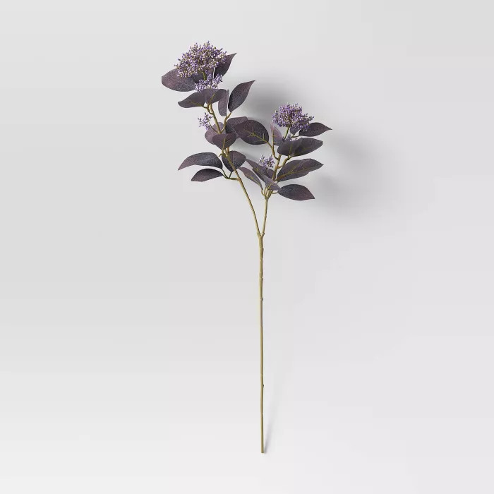 28" Artificial Sedum Plant Arrangement Purple - Threshold™ | Target