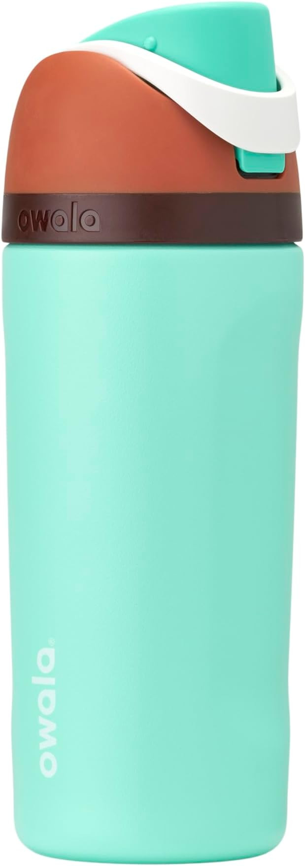 Owala FreeSip Kids Stainless Steel Water Bottle 16 oz Mint Chocolate | Amazon (US)