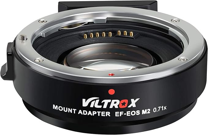 VILTROX EF-EOS M2 Speed Booster 0.71x Canon EF Lens to EF-M Mount Speedbooster for Canon m50 ii m... | Amazon (US)