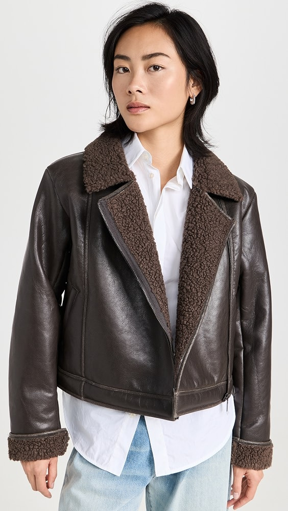 Splendid Romy Faux Leather Jacket | Shopbop | Shopbop