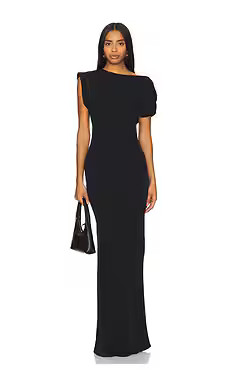 Amanda Uprichard X Revolve Elroy Maxi Dress in Black from Revolve.com | Revolve Clothing (Global)
