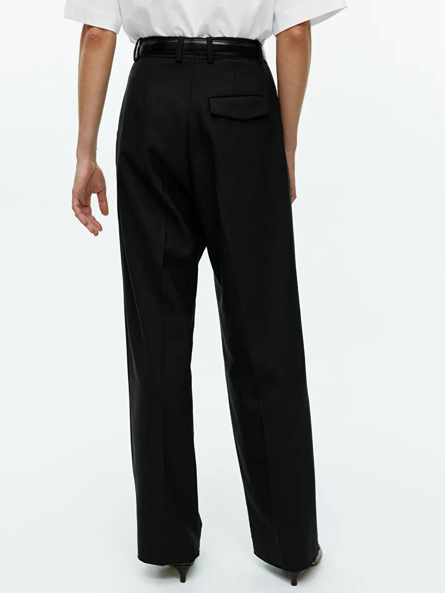 Wool Blend Twill Trousers | ARKET (US&UK)
