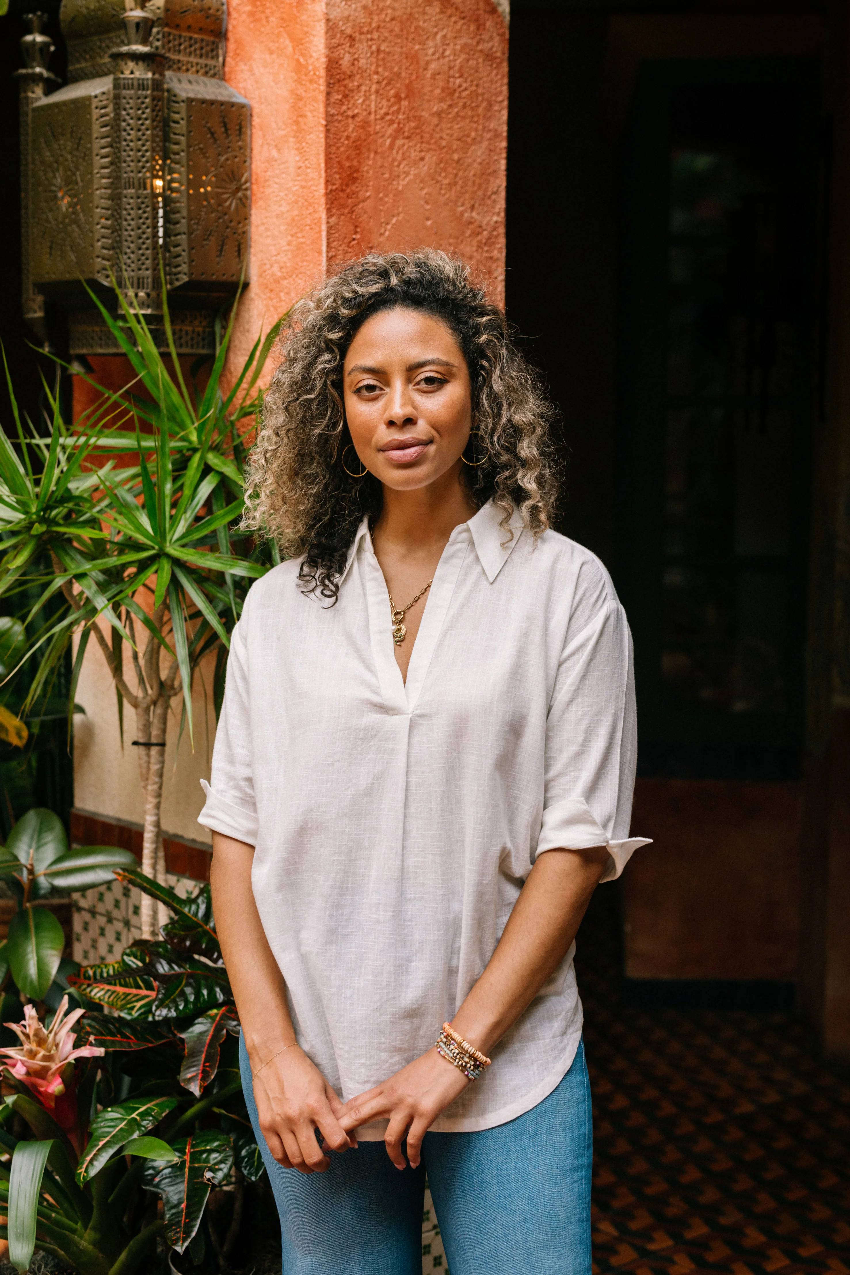 White Breezy Tunic | Noonday Collection