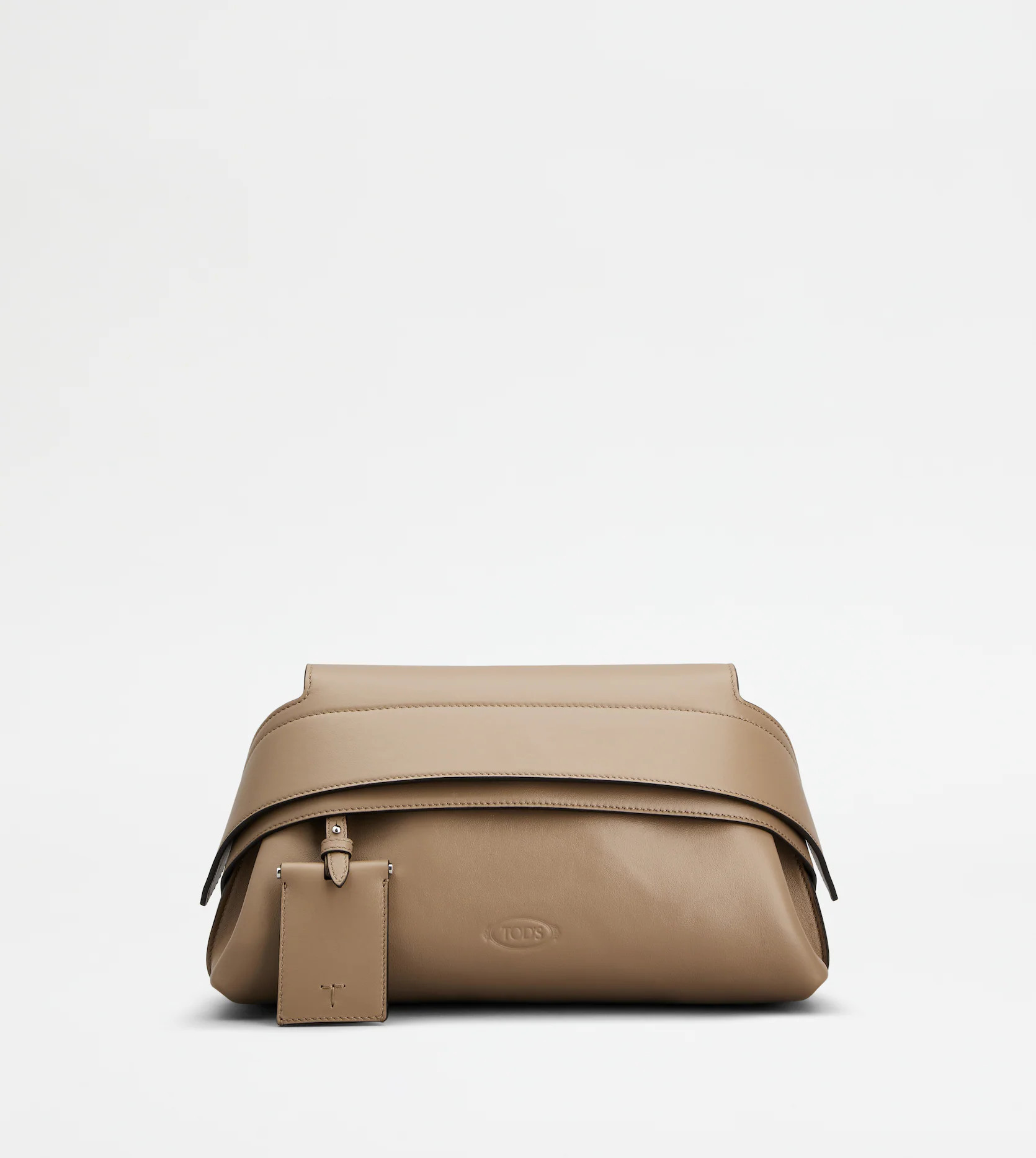 Tod's Wave Pouch in Leather Mini | Tods