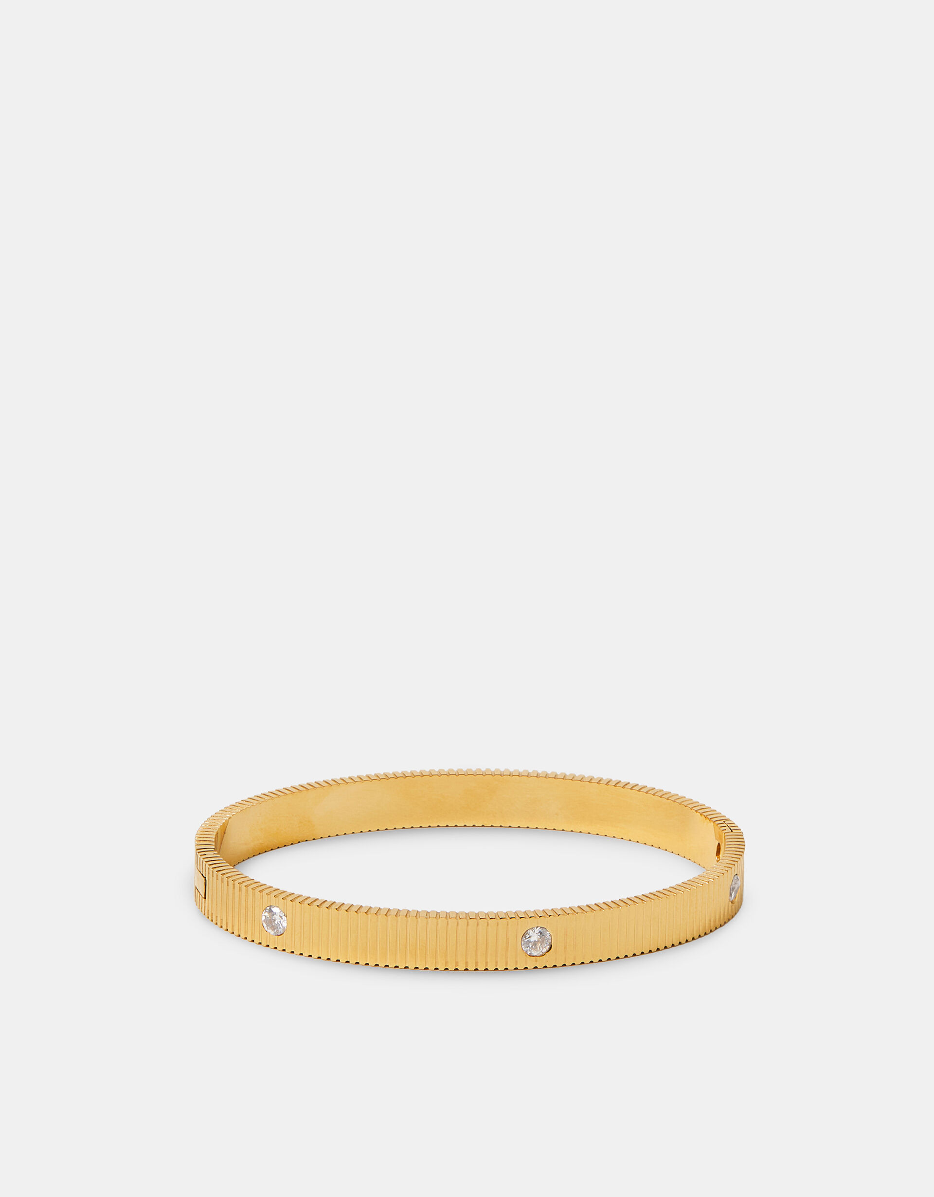 Stainless Steel Stone Bangle | Accessorize (Global)