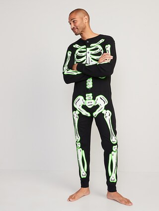 Matching Halloween One-Piece Pajamas for Men | Old Navy (US)
