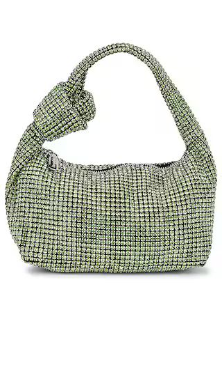 Polly Crystal Shoulder Bag in Green | Revolve Clothing (Global)