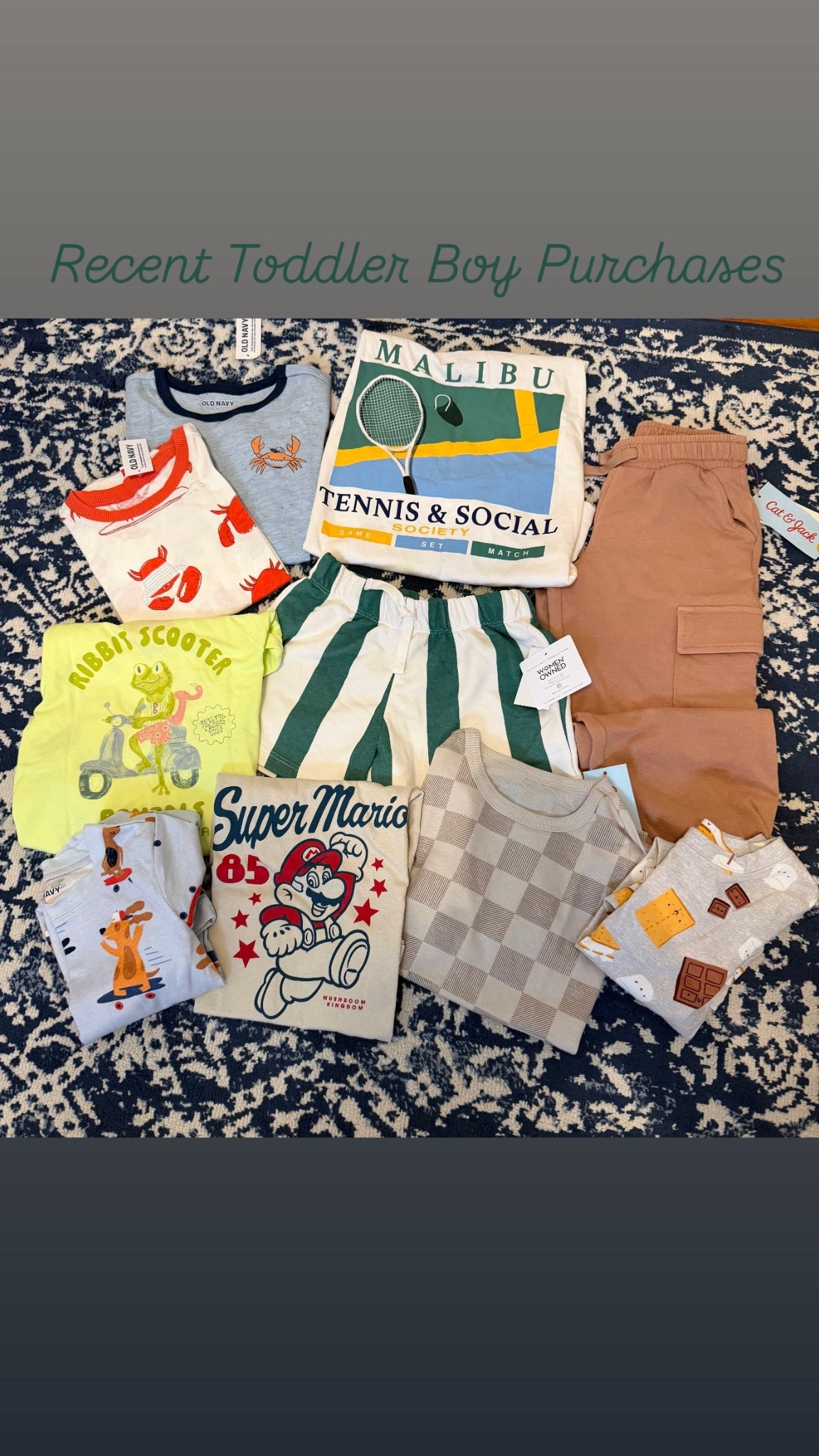 Old navy
Target
Grayson mini
Cat and Jack
Toddler boy
Crab print
Summer
Summer camp

#LTKKids