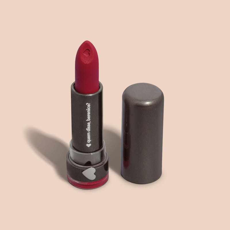 Batom Mate Vermelho Vermemor Alta Pigmentação 3,8g | QuemDisseBerenice (BR)