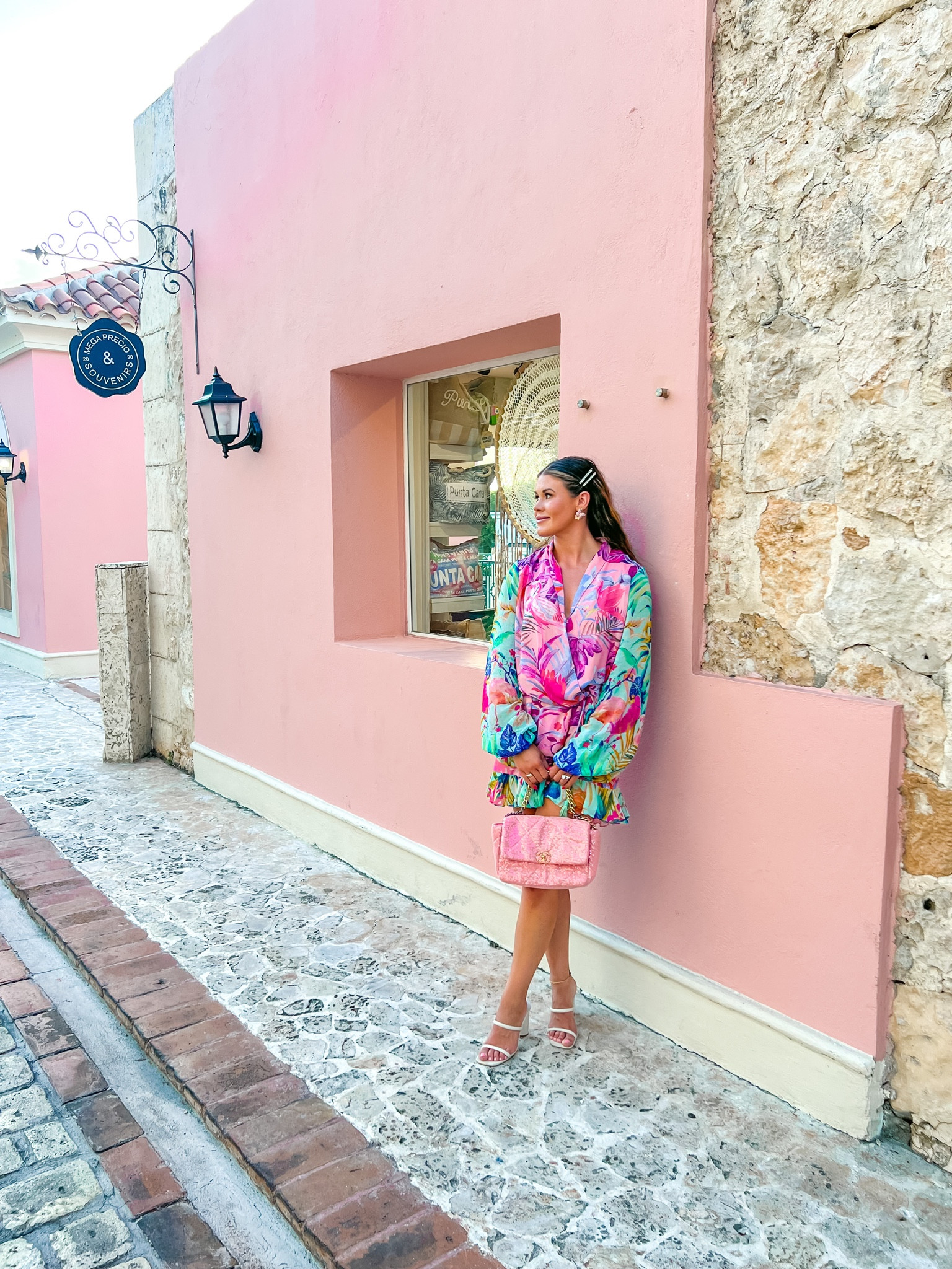 This dress is even prettier in person🤩 the fit is adjustable with a tie waist. It’s flowy, light weight, and perfect for any summer event! #weddingguestdress #rococosand #beachdress #tropical

#LTKtravel #LTKstyletip