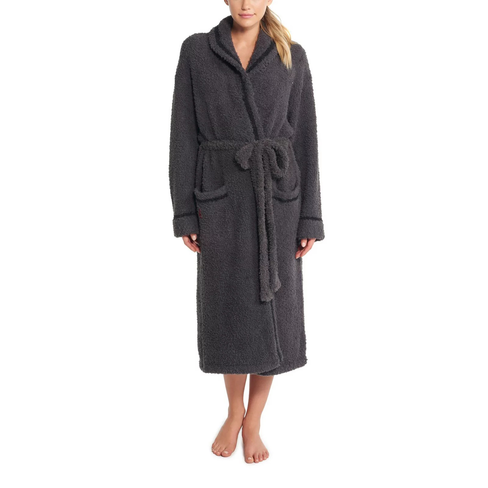 Disney's Mickey Mouse Barefoot Dreams Cozychic Robe, Adult Unisex, Size: 1, Black | Kohl's