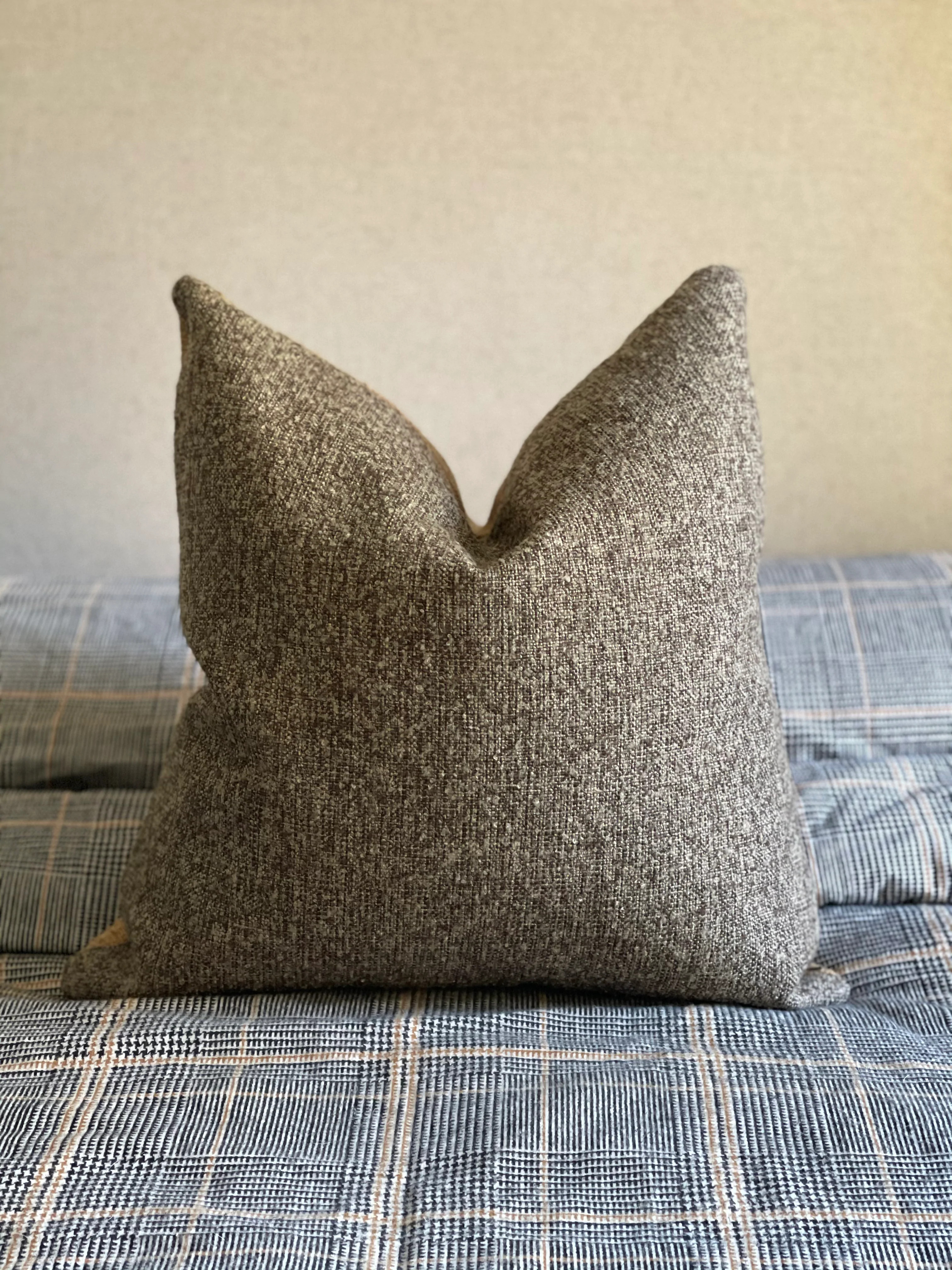 2-in-1 Custom Low-pile Bouclé Throw Pillows | Handcrafted in Knoxville, TN | Cielle Home