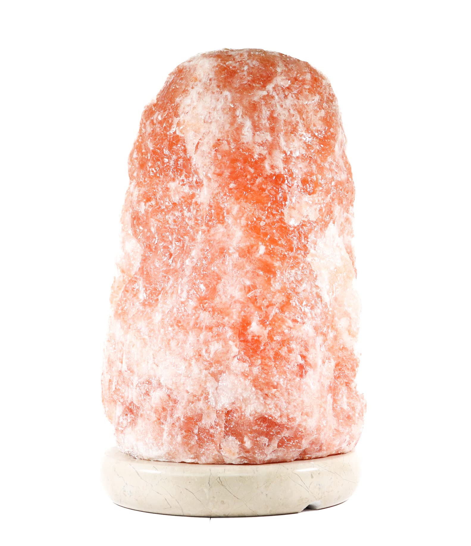 Himalayan Secrets X-Large Salt Lamp with Marble Base - Natural Pink Crystal - Dimmer Cord and Bul... | Amazon (US)