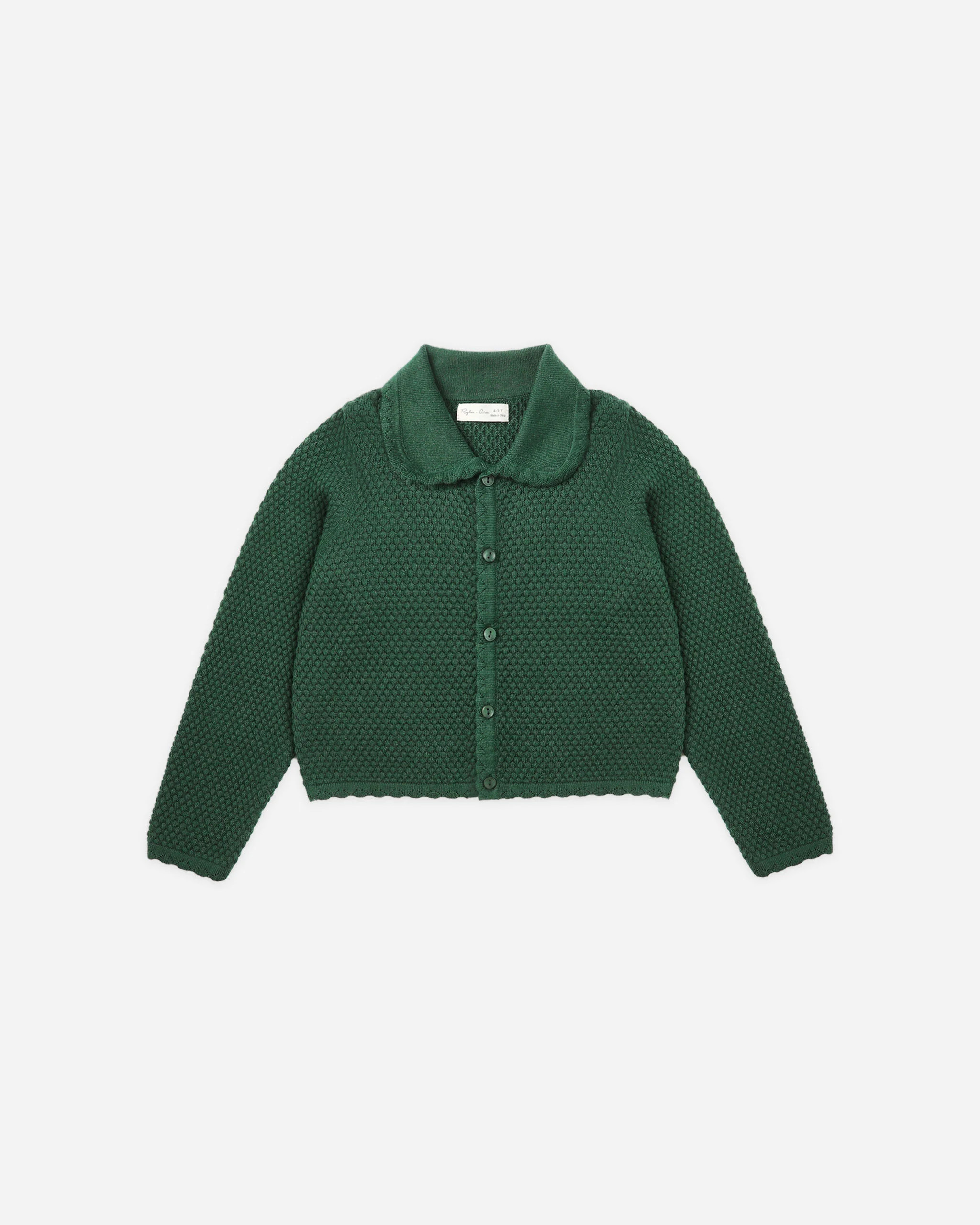 Rio Cardigan || Green | Rylee + Cru