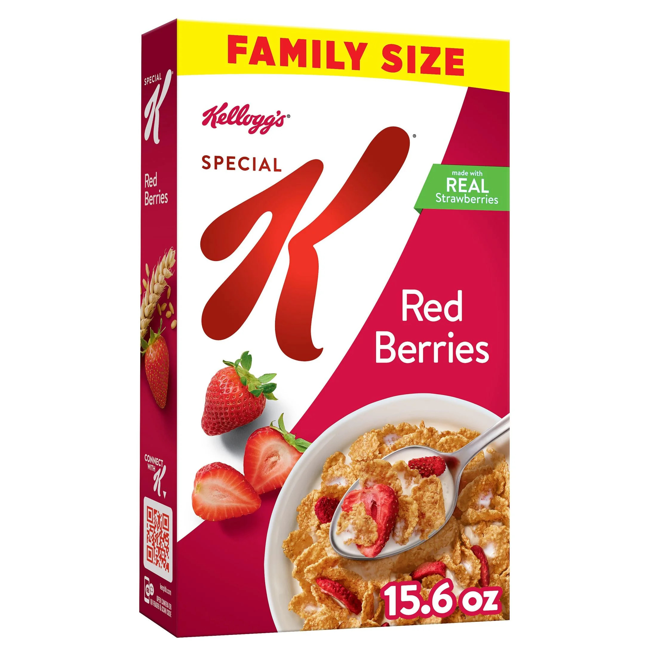 Kellogg's Special K Breakfast Cereal, Fiber Cereal, Family Breakfast, Family Size, Red Berries, 1... | Walmart (US)