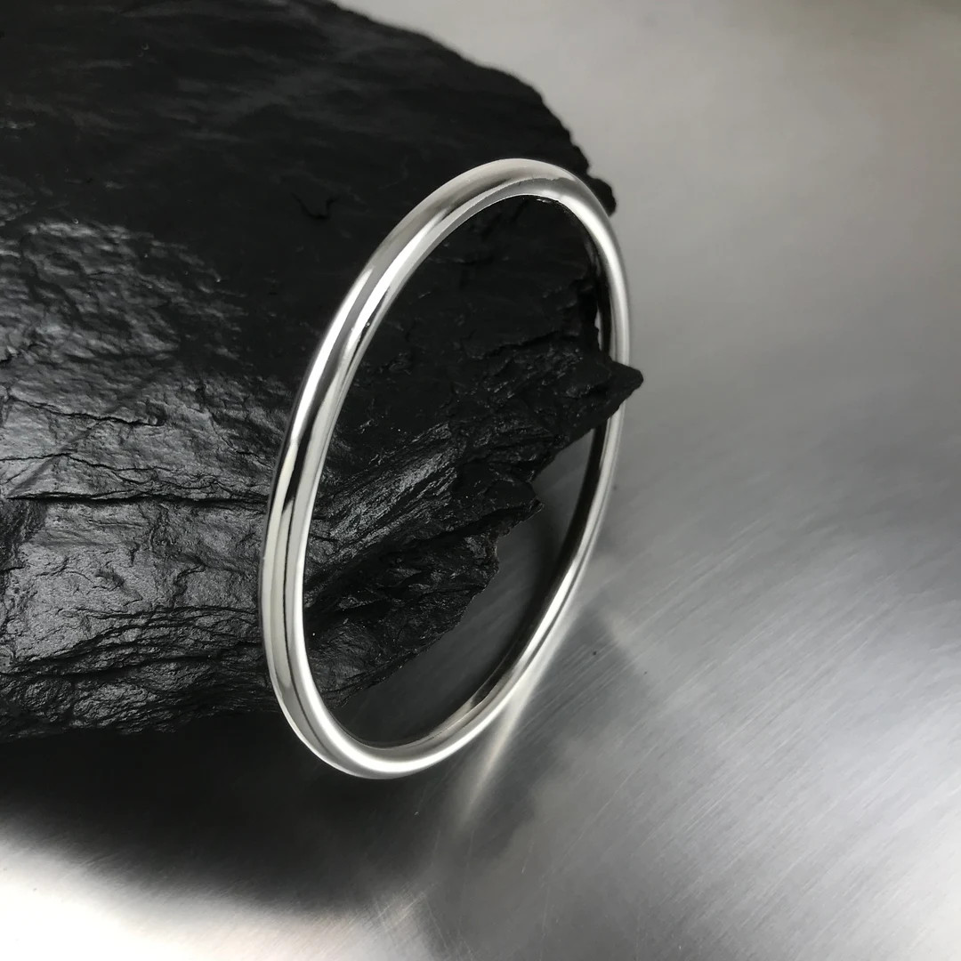Handmade Sterling Silver Bracelet, Thick Silver Bracelet, Silver Bangle, Sterling Silver Bracelet | Etsy (US)