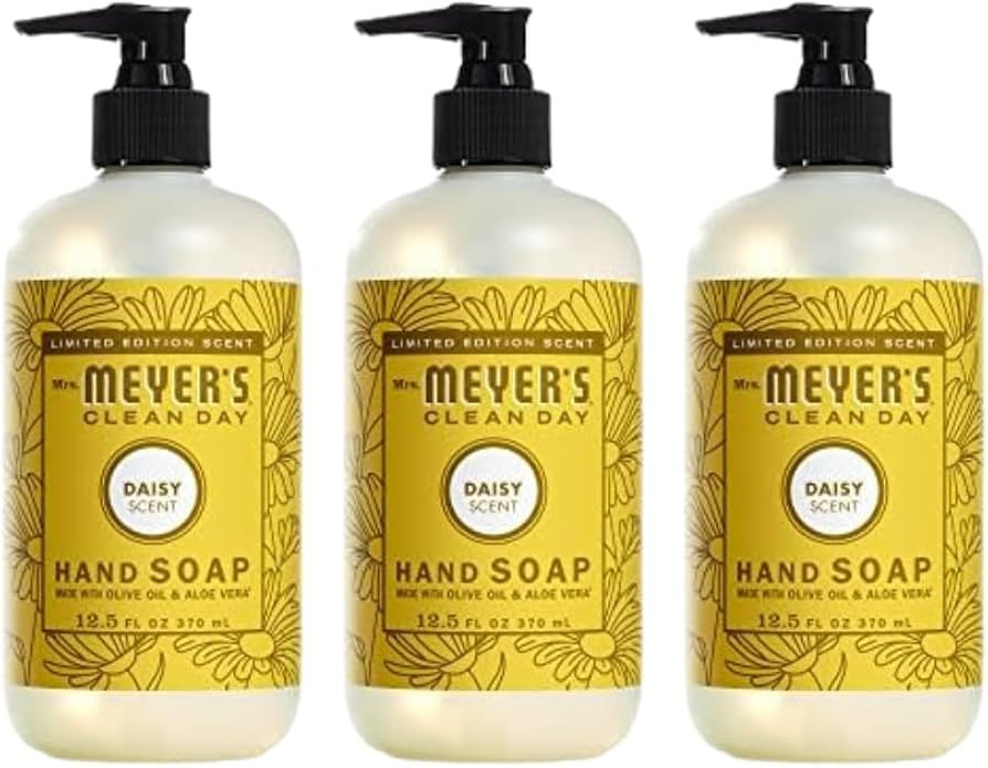 MRS. MEYER'S CLEAN DAY Hand Soap, Daisy, 12.5 Fl Oz (Pack of 3) | Amazon (US)