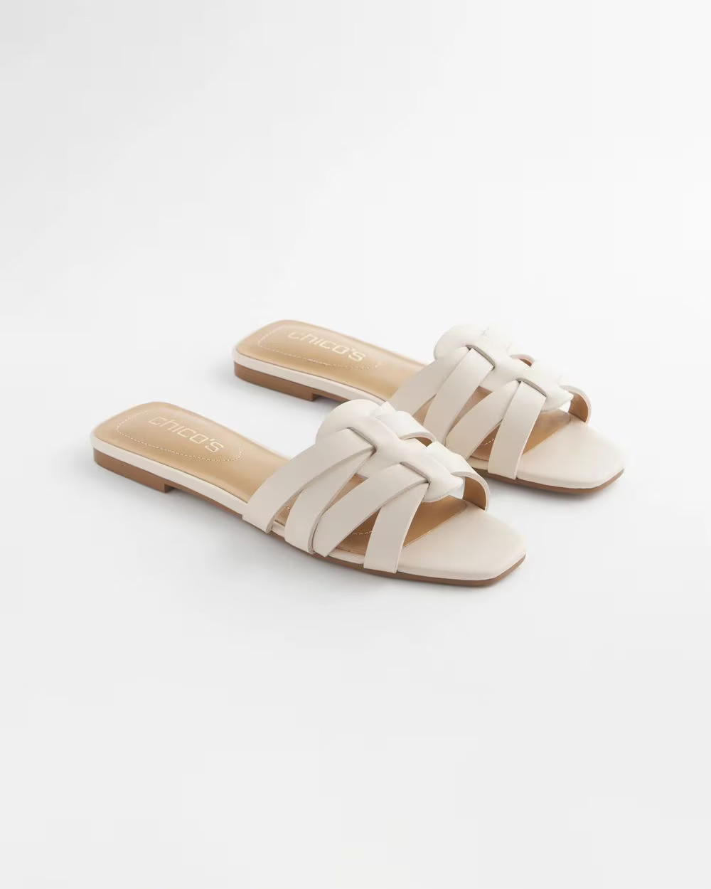 Cassidy Cross-Strap Slide Sandals | Chico's
