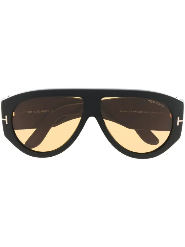 TOM FORD Eyewear pilot-frame Sunglasses | Black | FARFETCH AE | Farfetch Global