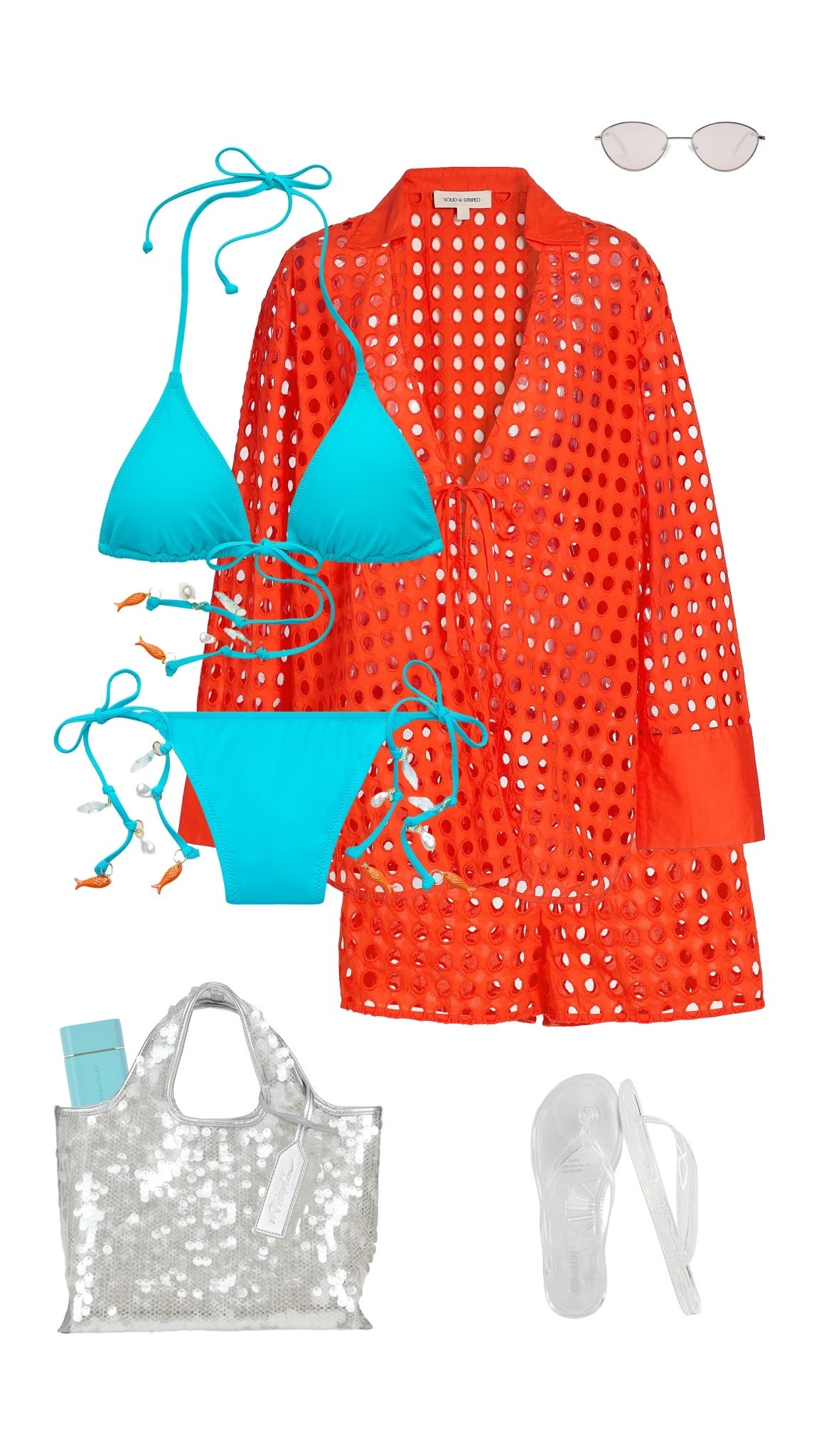 Summer vacation outfit idea for beach/pool 🍋‍🟩 Summer swimsuits

#LTKSwim #LTKTravel