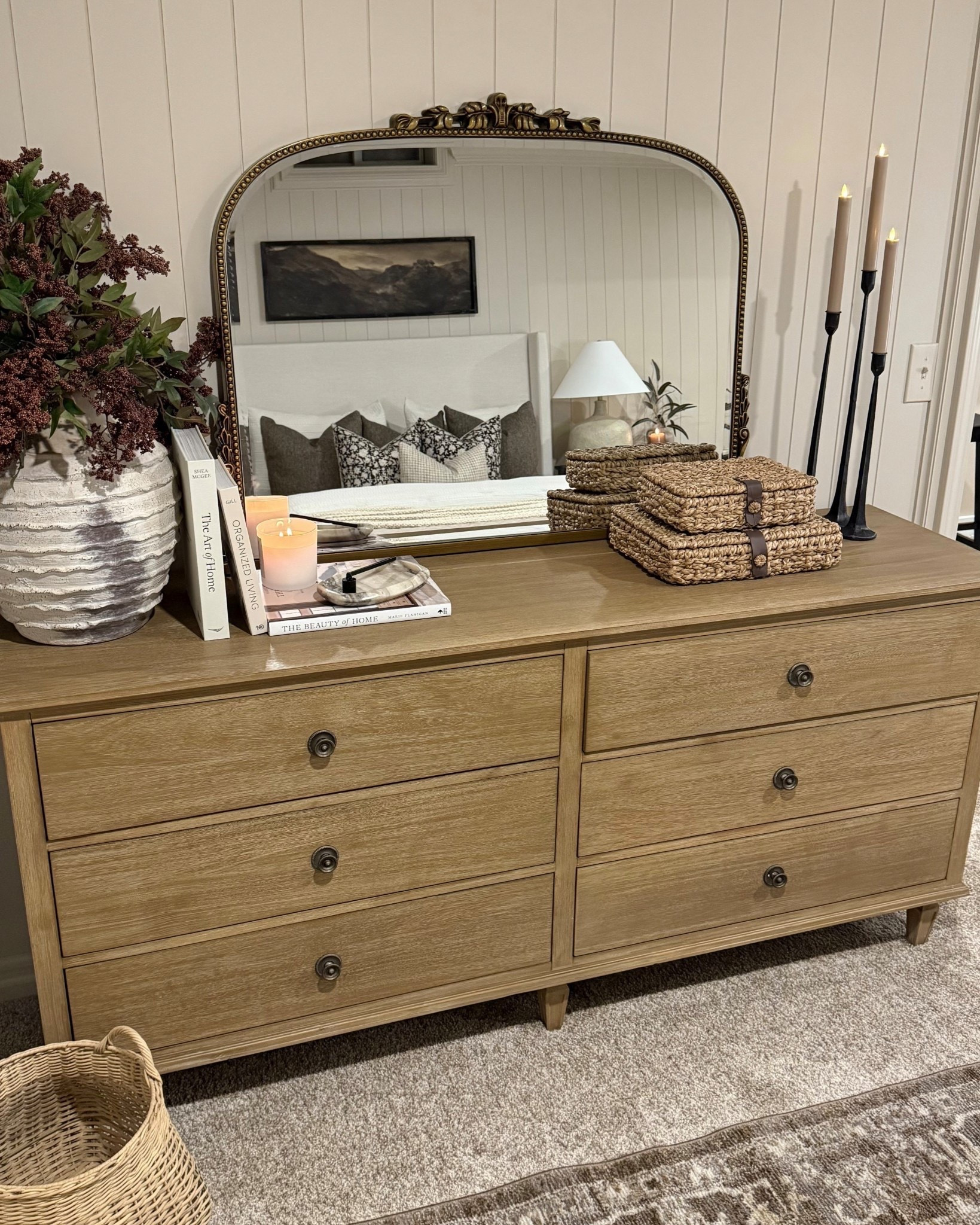 On Sale Wayfair Verified 6-Drawer Dresser

Follow @farmtotablecreations on Instagram for more cozy, neutral home styling.

This beautiful 6-drawer double-wide wood dresser from Wayfair is the perfect blend of form and function. The warm wood tone adds natural charm, while the spacious drawers make it easy to stay organized. I love styling it with woven baskets, candles, and seasonal stems for a timeless, lived-in look — and it’s Wayfair Verified & on sale right now!

#bedroomfurniture #dresser #wayfairfinds #wayfairverified #bedroomdecor #neutraldecor #modernorganic #interiordesign #homedecorinspo #bedroommakeover #homeinteriors #cozyhome #wayfairstyle #wayfairhome

#LTKHome #LTKSaleAlert