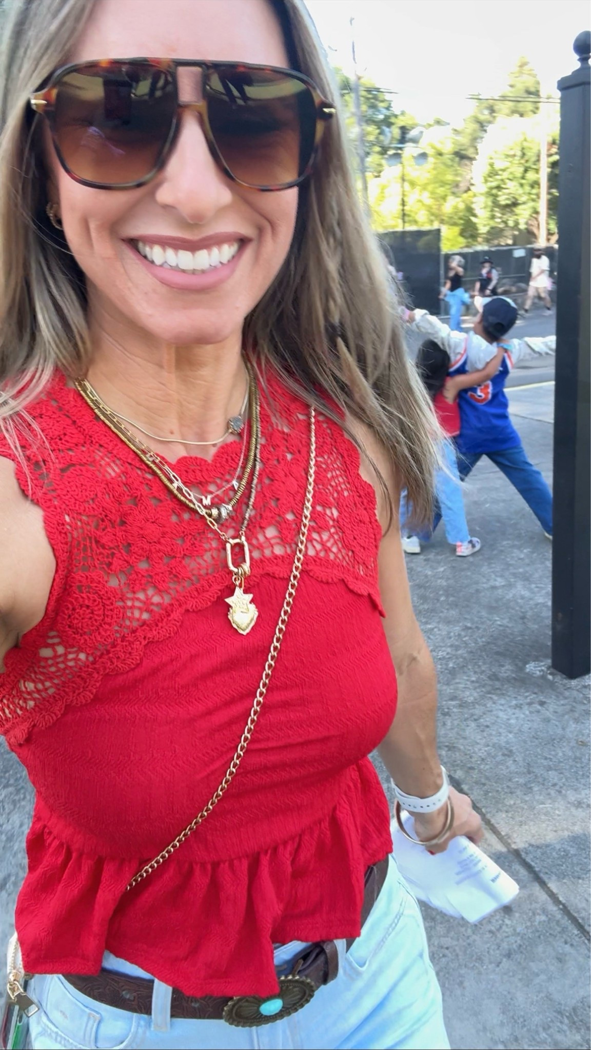 Bottlerock outfit, concert outfit, festival outfit, summer top, Memorial Day outfit, over 40

#LTKmomlife #LTKSeasonal #LTKOver40