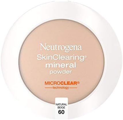 Neutrogena SkinClearing Mineral Acne-Concealing Pressed Powder Compact, Shine-Free & Oil-Absorbing M | Amazon (US)