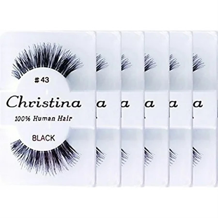 christina eyelashes 43 6 pair set-2+glue set | Walmart (US)