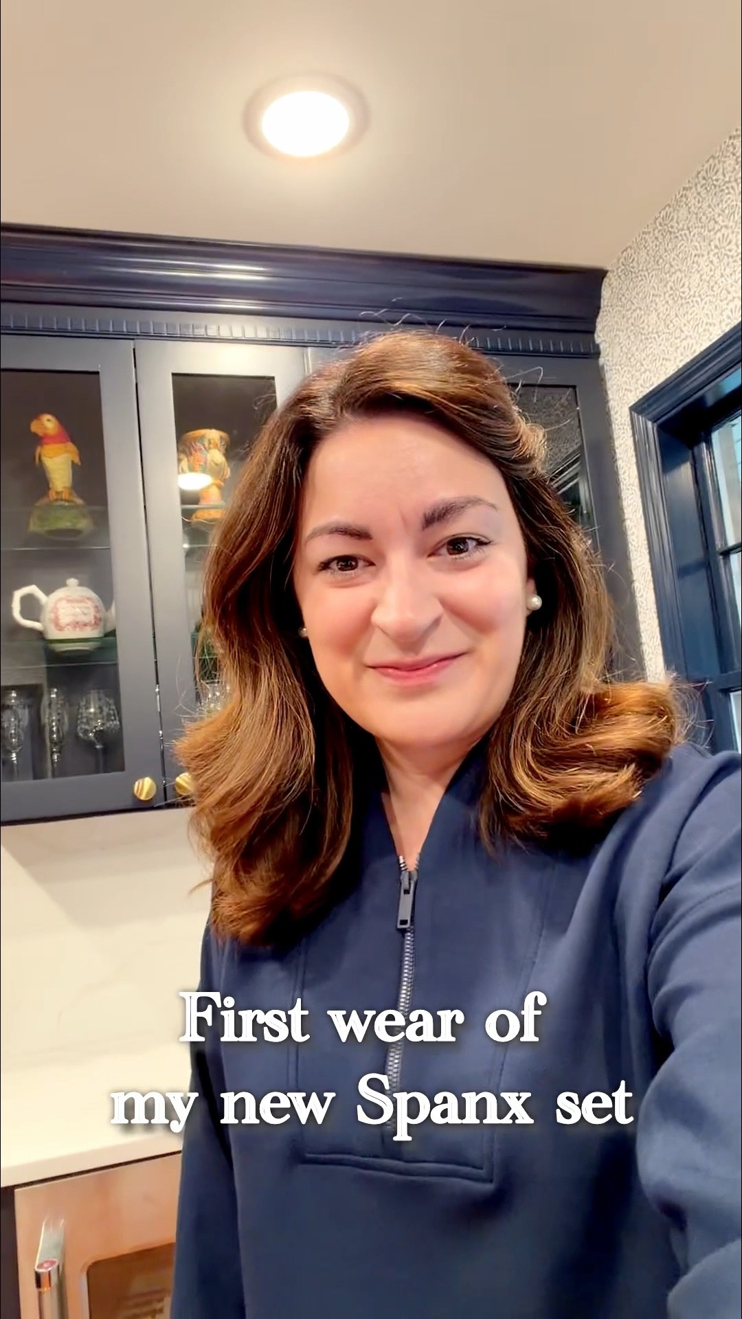 Clearly I like navy blue 😂 Seriously, I’m obsessed with @Spanx sets, for travel or, like today, taking my daughter to ballet and lunch! And they come in petite!! #spanx #travelset

#LTKTravel #LTKPetite #LTKmomlife